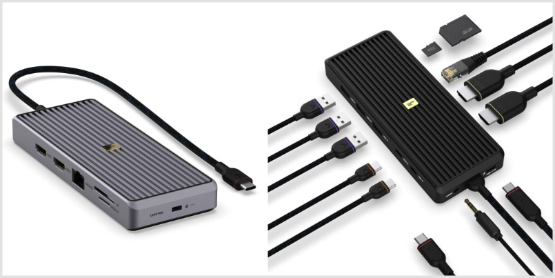 Unisynk 12 ports USB-C hub